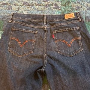 Levi Women's 525 Straight Leg Jeans